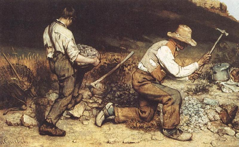 Gustave Courbet The Stonebreakers oil painting picture